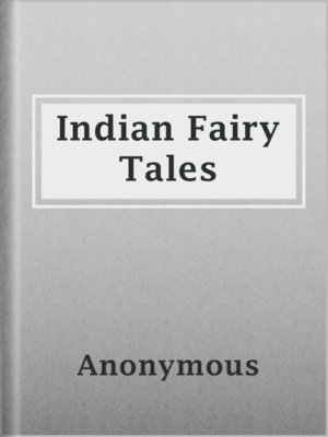 cover image of Indian Fairy Tales